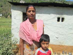 Our child and parent from Nepal