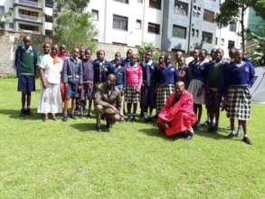 Our Children first visit to a city in Nairobi