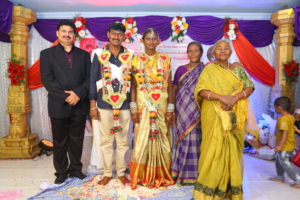 Conducted a Poorest of the poor families wedding