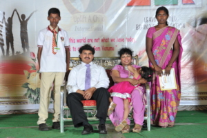 Lakshman, while growing up in Uplift a Child