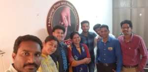 Some of our Volunteers in India