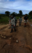 Repairing HERD's roads after flooding