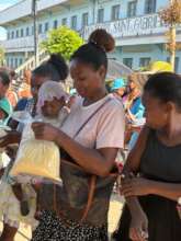 Nutrition powder, rice, beans prevent malnutrition