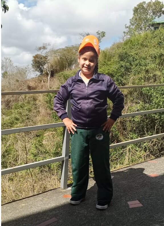 Ashlly in her school