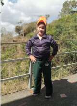 Ashlly in her school