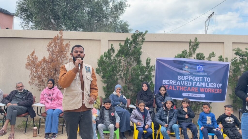 Support Bereaved Gazan Healthcare Families