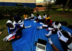 Girls engaging during weekly sessions