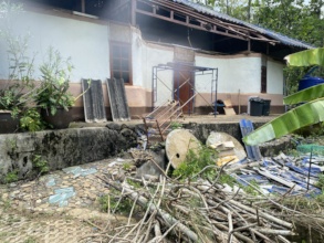 Older Girls Dorm Damaged by Falling Tree