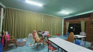 Library gets cozy corner with new room divider