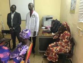 Physicians attending CC training