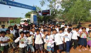 Kids Arriving at the Rescue Center