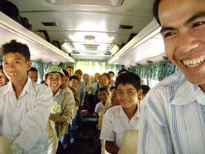 On the way to Phnom Tamao Wildlife Rescue Center