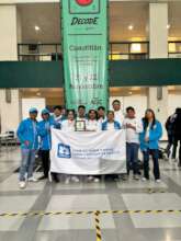 Both robotics teams at FTC regional