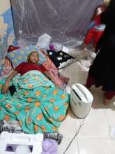 Oxygen concentrator for safer home care.