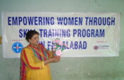 Providing sewing training to 600 girls