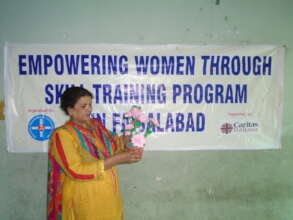 Providing sewing training to 600 girls