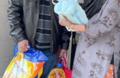 Providing Food baskets to 200 legal immigrants