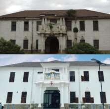Old Hospital Building Exterior - Before & After