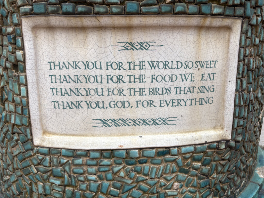 Old Hospital Building Plaque