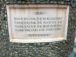 Old Hospital Building Plaque