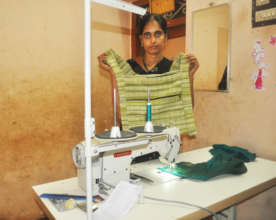 Self cotton bag making