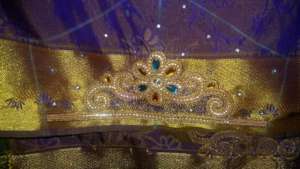 Embroidery on sarees