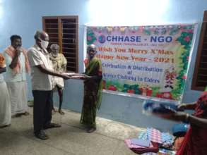 Winter cloth distribution