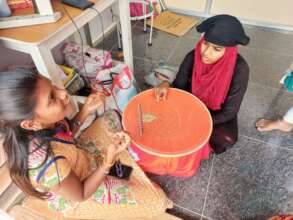 Embroidery training