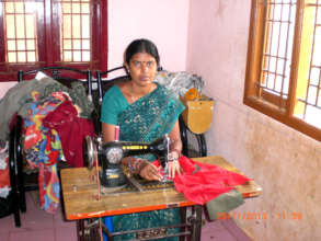 Jayanthi's own sewing business