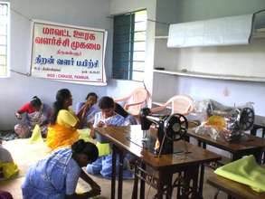 Self help group tailoring training programme