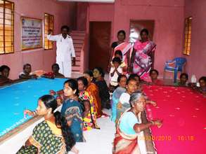 Embroidery training to SHG women