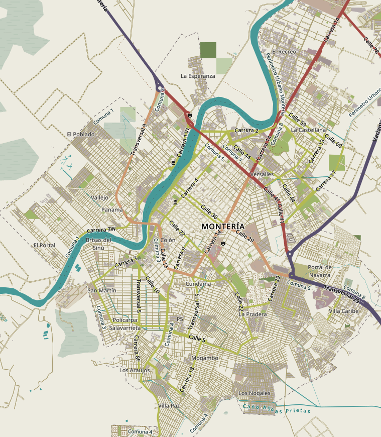 Monteria con muchas mas construcciones