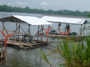 River turbines in Ecuador