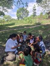 Outdoor activities with pupils