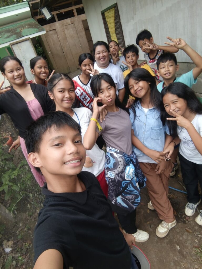 Students learning while having fun