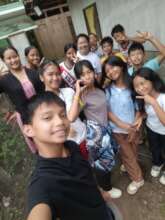 Students learning while having fun