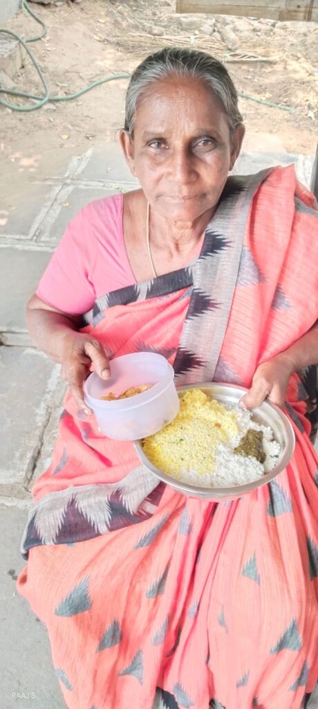 Daily Nutritious Meals for 60 Needy Elderly , IND