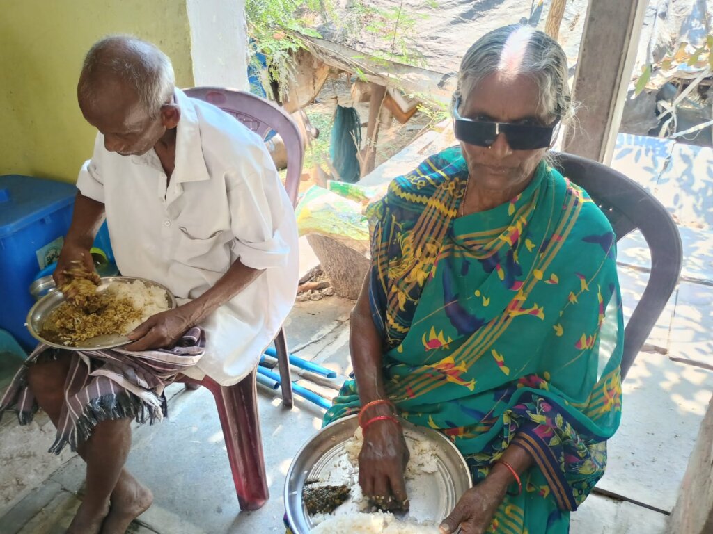 Daily Nutritious Meals for 60 Needy Elderly , IND