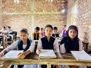 Students are in their class
