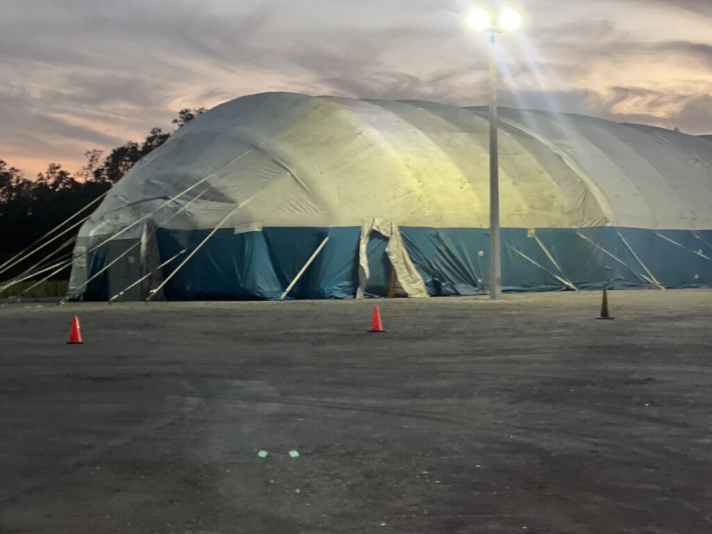 Permanent Dome hospital for Montego Bay, Jamaica