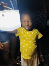 Solar lighting up Jamaica after hurricane.