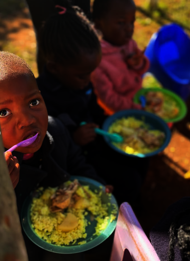 A Weekly Hot Meal for 400 Children in Eswatini