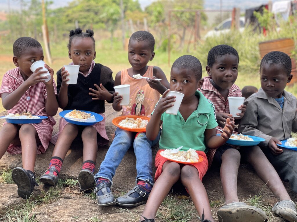 A Weekly Hot Meal for 400 Children in Eswatini