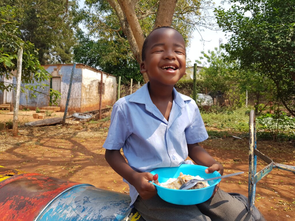 A Weekly Hot Meal for 400 Children in Eswatini