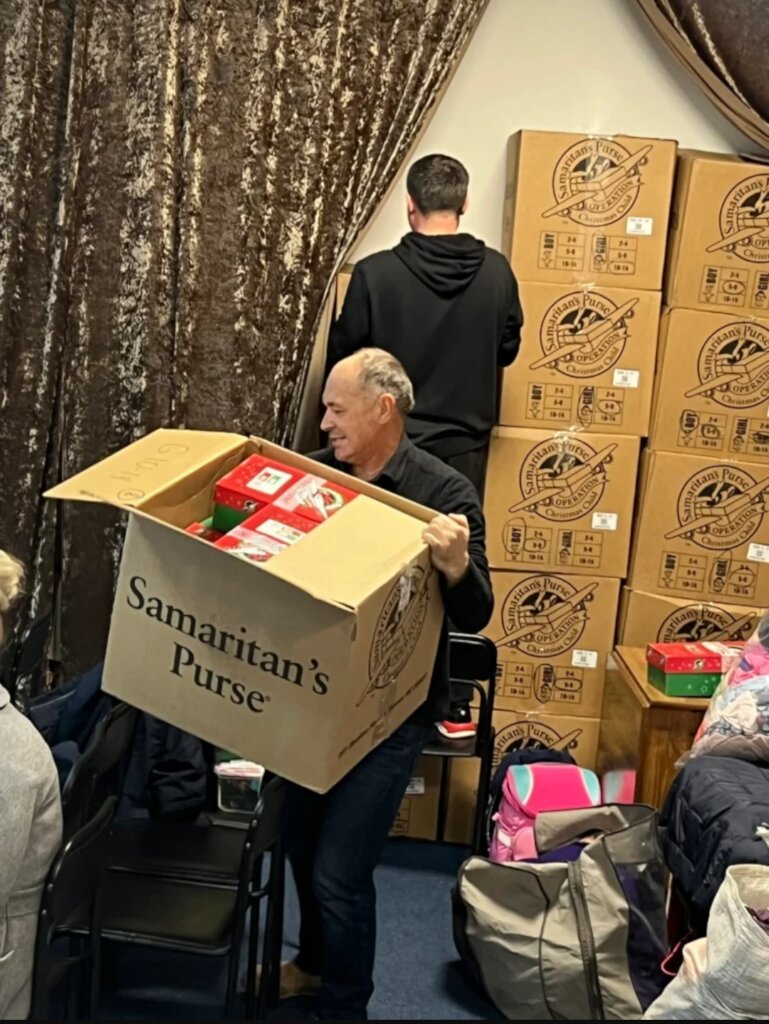 A Bus to Deliver Aid to Large Families in Ukraine