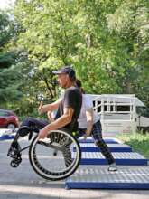 Training at the Independence Park