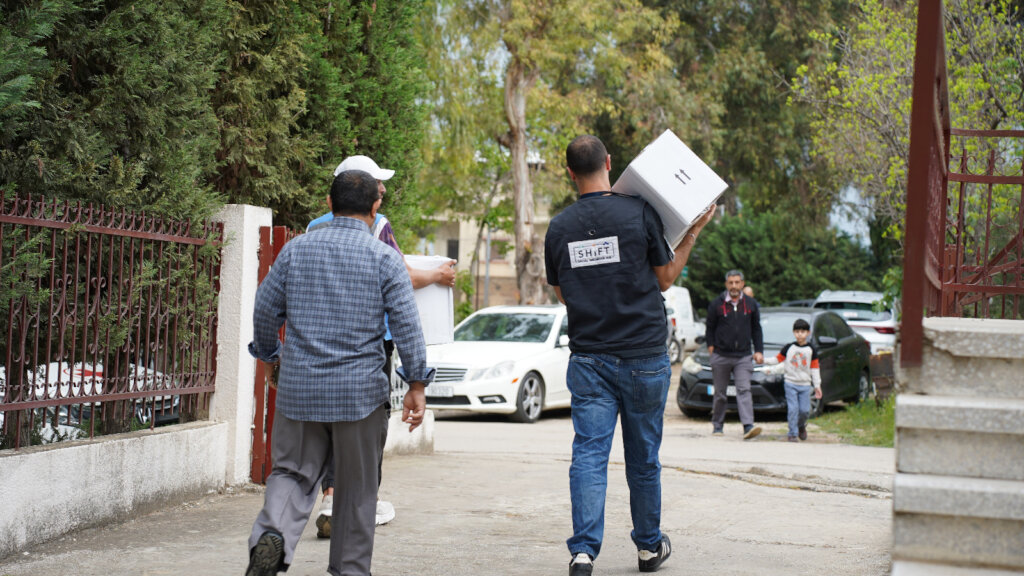 Emergency Relief for Displaced Families in Lebanon