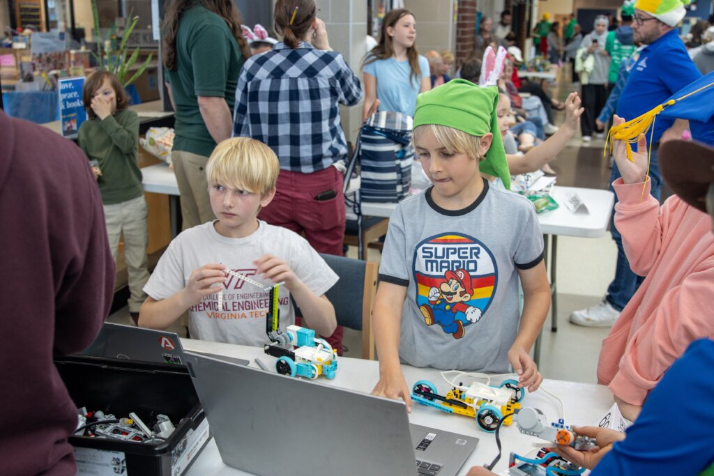 FIRST LEGO League team in Blacksburg