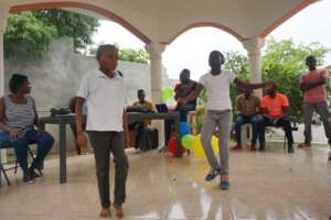 Project Fleri students dancing