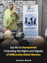 Harassment Awareness for 300 Deaf Women in Punjab